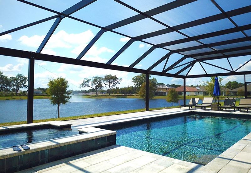 Mega View Enclosure Installation in Deland, FL
