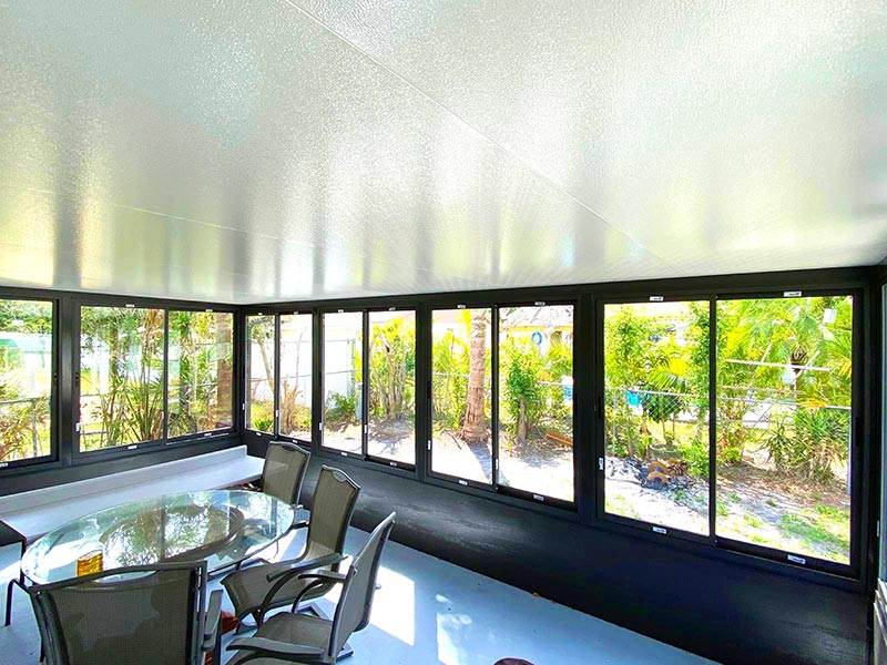 Installation of a Sunroom at a House in Winter Park, FL